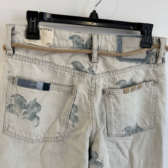 Free People We The Free Geranium Slouchy Straight Jeans - Picture 7 of 10